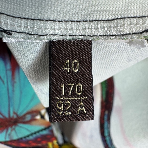 ROBERTO CAVALLI Butterly Print Sleeveless Body-Con Dress - Sz 40 IT / 4 US - Picture 11 of 12